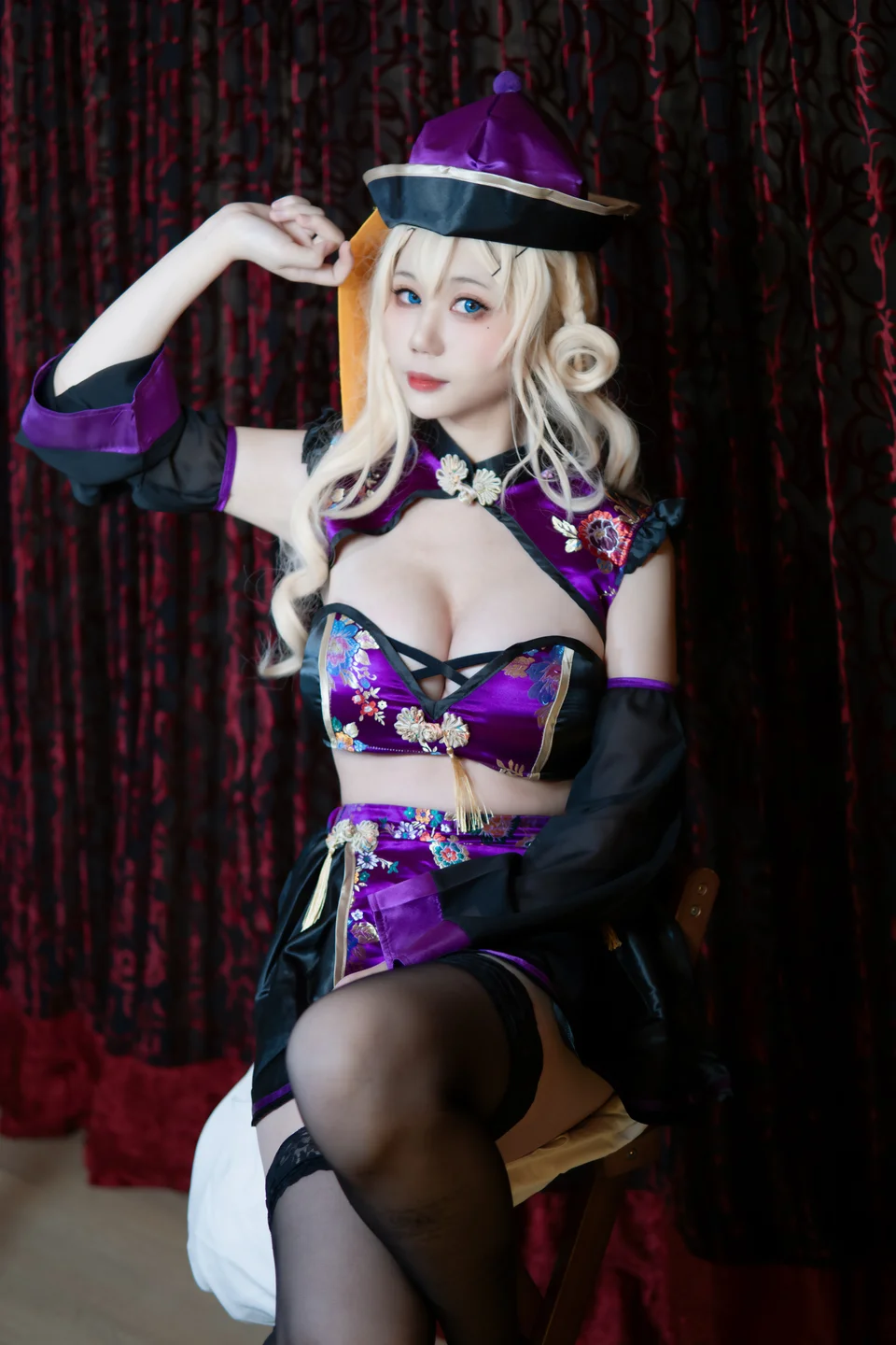 坊桥夜泊_No_002_Sugar_Whip_戦斗キョンシー_紫_40P_375MB tg@simisebaisi 【丝足阁】020.webp